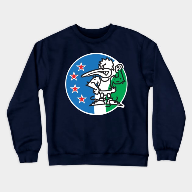 MAD KIWI Crewneck Sweatshirt by chipandchuck